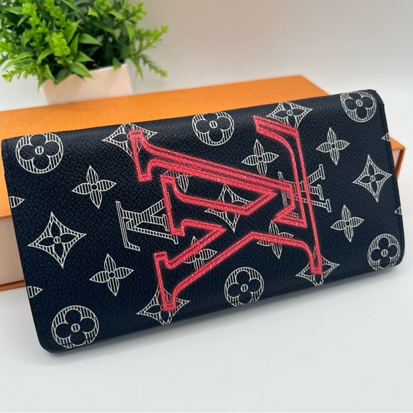 Louis Vuitton Handbags - ❗️SOLD 🔥LOUIS VUITTON Rare edition Monogram Reverse Portefeuille Brazza